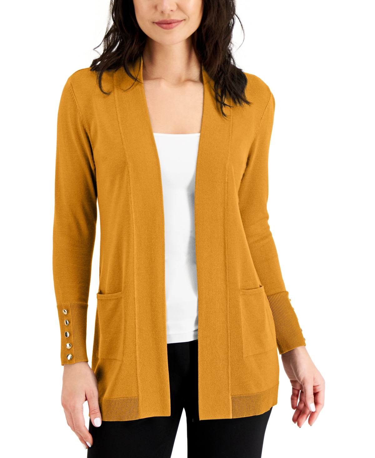 Jm Collection Open Front Cardigan Created for Macy s Smart Closet