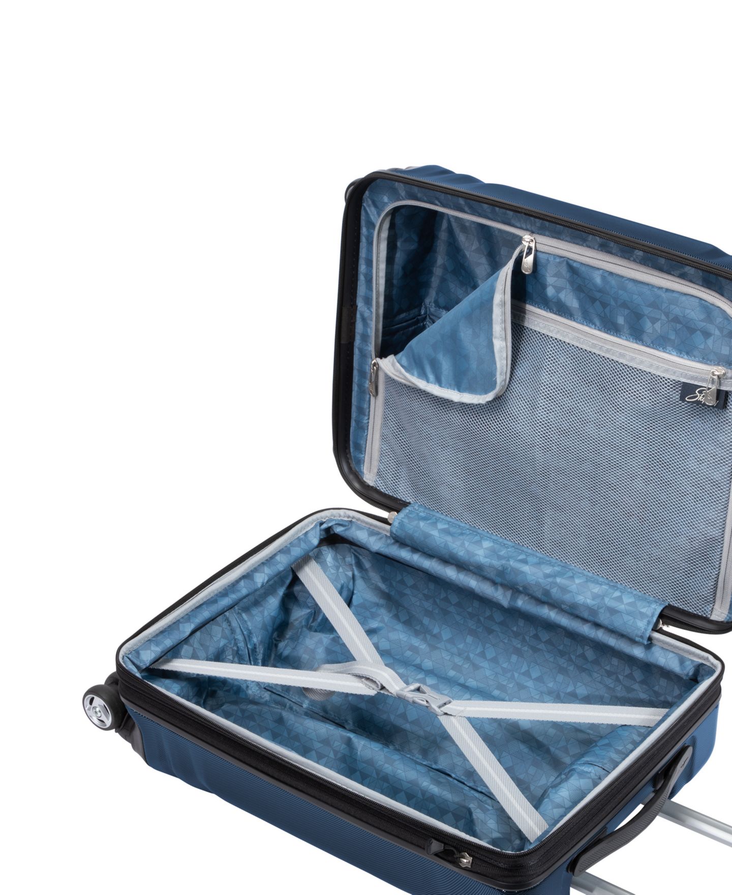 Чемодан Skyway Nimbus 4.0 20" Hardside Carry-On Suitcase, цвет: Синий — фото 4