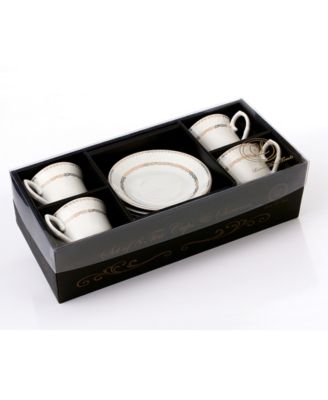 Lorren Home Trends Tea and Coffee Set, 8 Piece