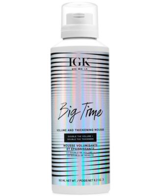IGK Hair - Big Time Volume & Thickening Hair Mousse