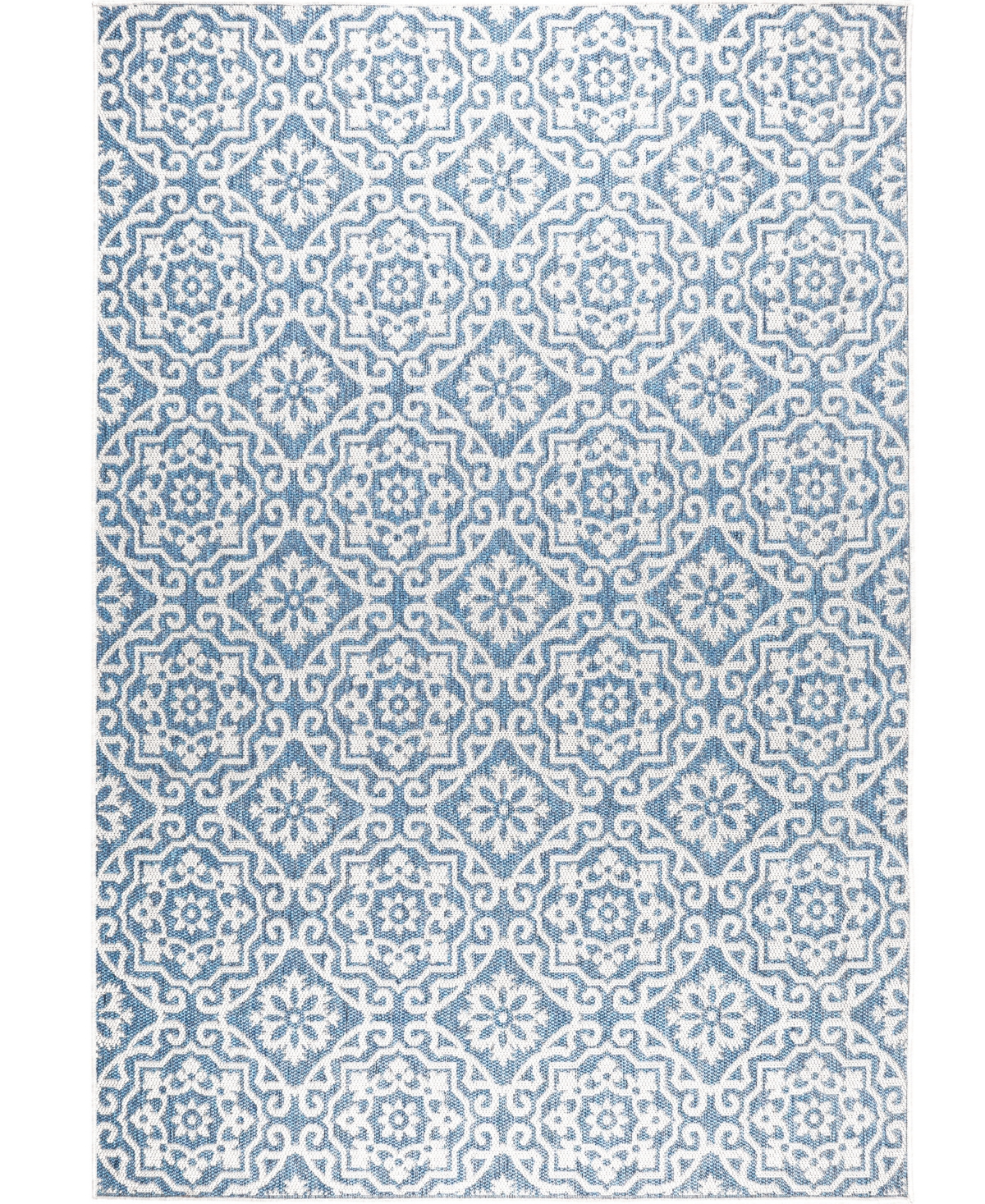 Nicole Miller Patio Country Danica 1'9" X 2'11" Area Rug In Blue,gray