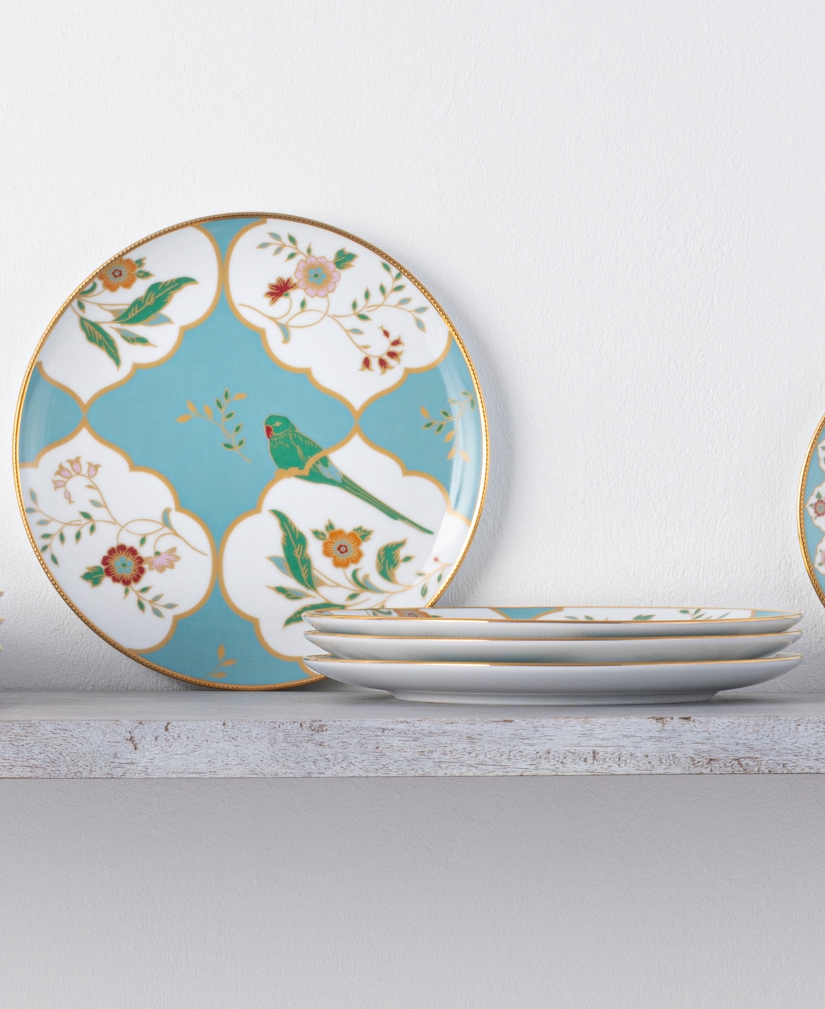 Noritake Lodi's Morning 8.25" Salad Plates, Set Of 4