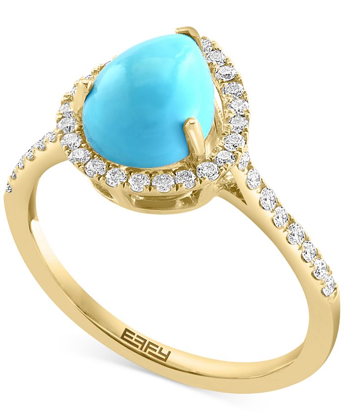 Macys turquoise hot sale ring