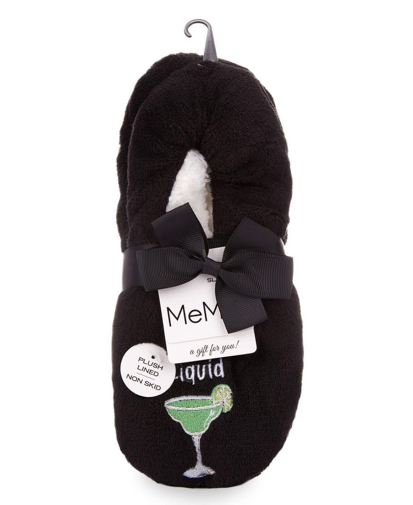 Женские тапочки MeMoi Liquid Therapy Slippers, цвет: Чёрный — фото 3