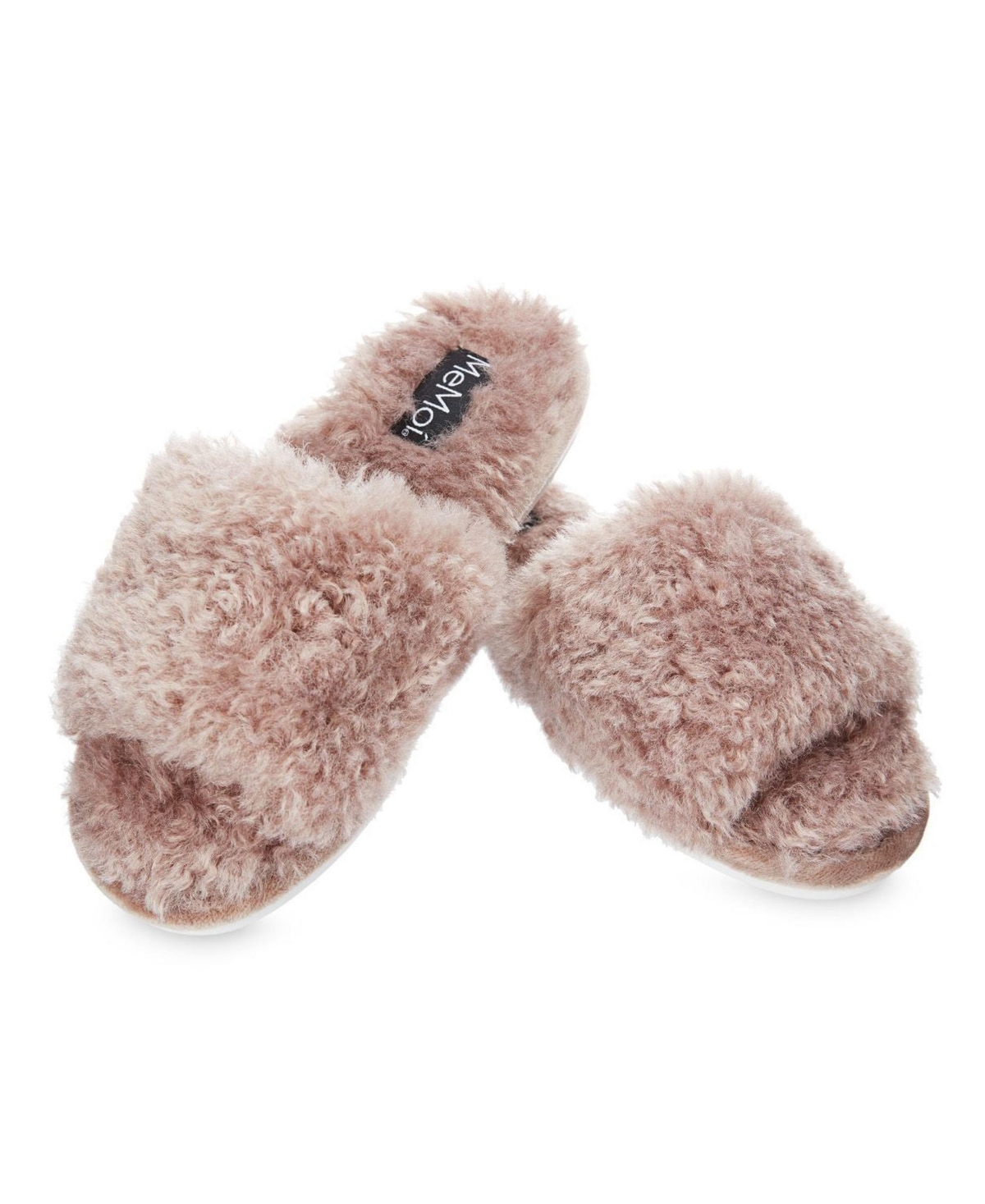 Women's Jacqueline Plush Slippers - Taupe
