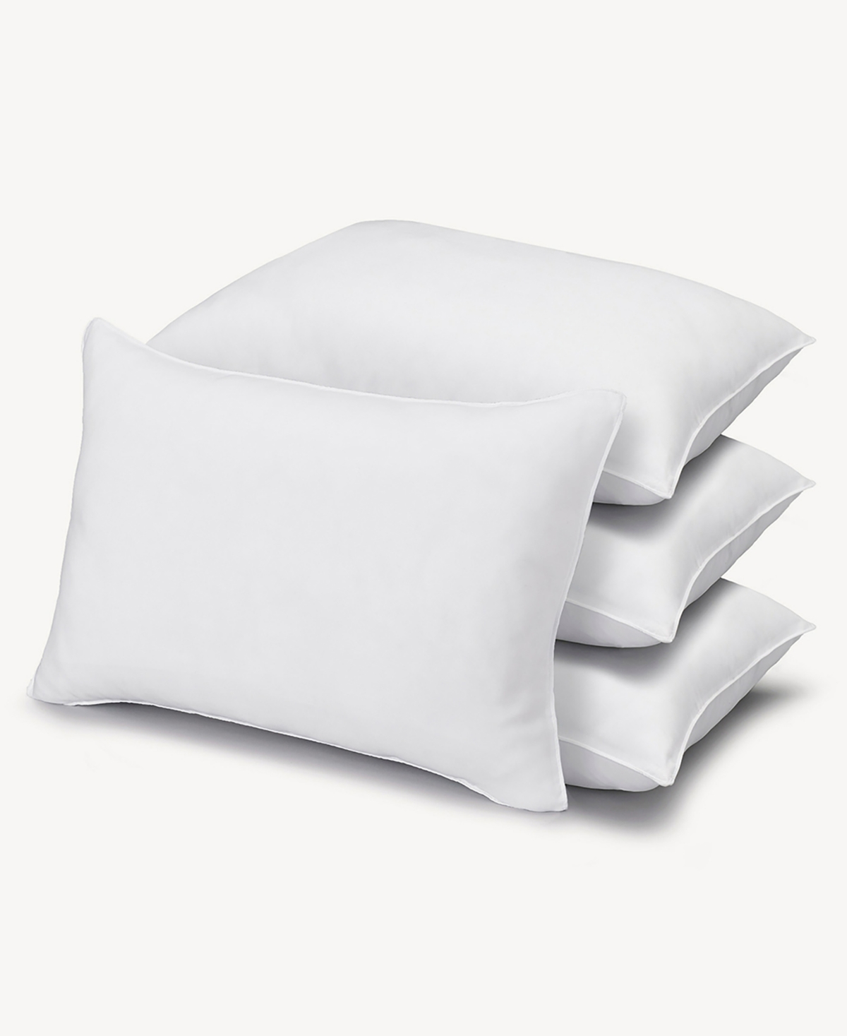 Ella Jayne Signature Plush Allergy-Resistant Firm Density Side/Back Sleeper Down Alternative -Pack Pillow