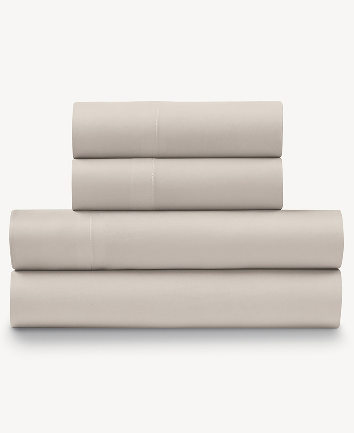 Ella Jayne Super Soft Triple Brushed Microfiber 4-piece Sheet Set - King Bedding In Taupe