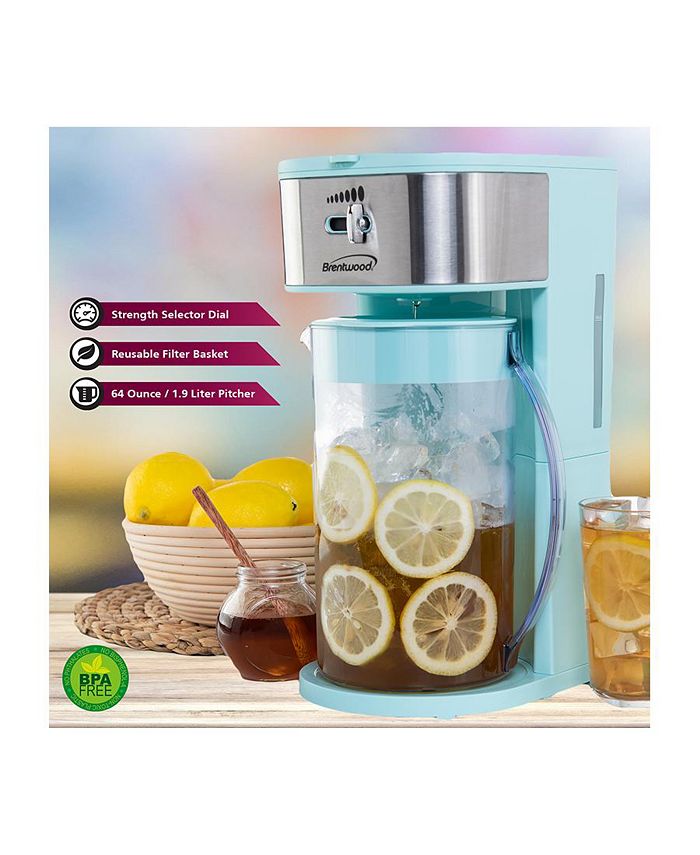 Brentwood Appliances Iced Tea and Coffee Maker with 64oz Pitcher Macy's