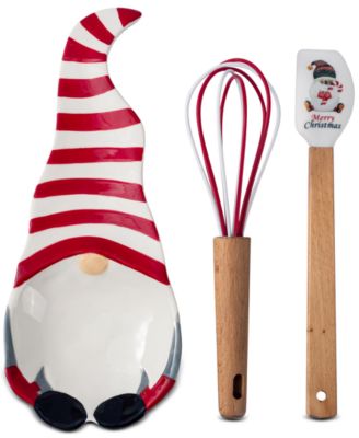 Enchante - Cook With Color 3-Pc. Holiday Baking Tools Set