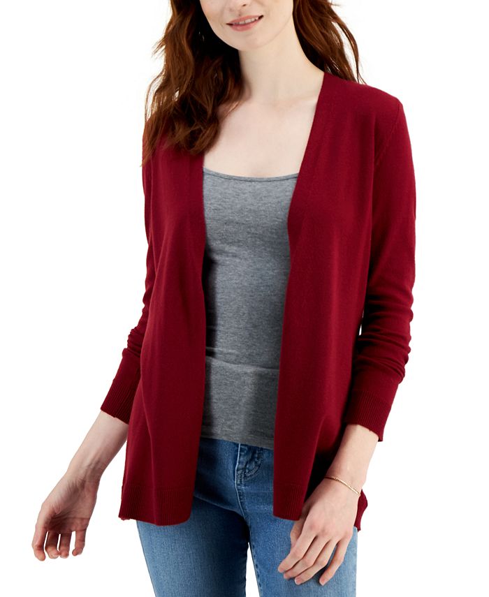 Women's Open-Front Cardigan, Created for Macy's