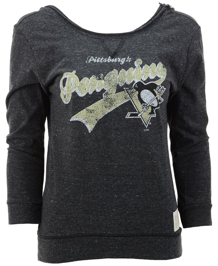 Retro Brand Women's Pittsburgh Penguins Sweatshirt - Macy's