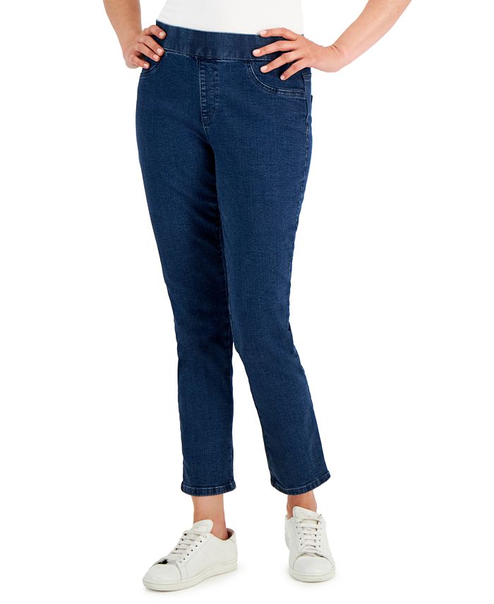 Michael Kors Plus Size Pull-On Skinny Pants - Macy's