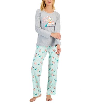 Photo 1 of SIZE M Family Pajama Set Matching Women's Tropical Santa Mix It  