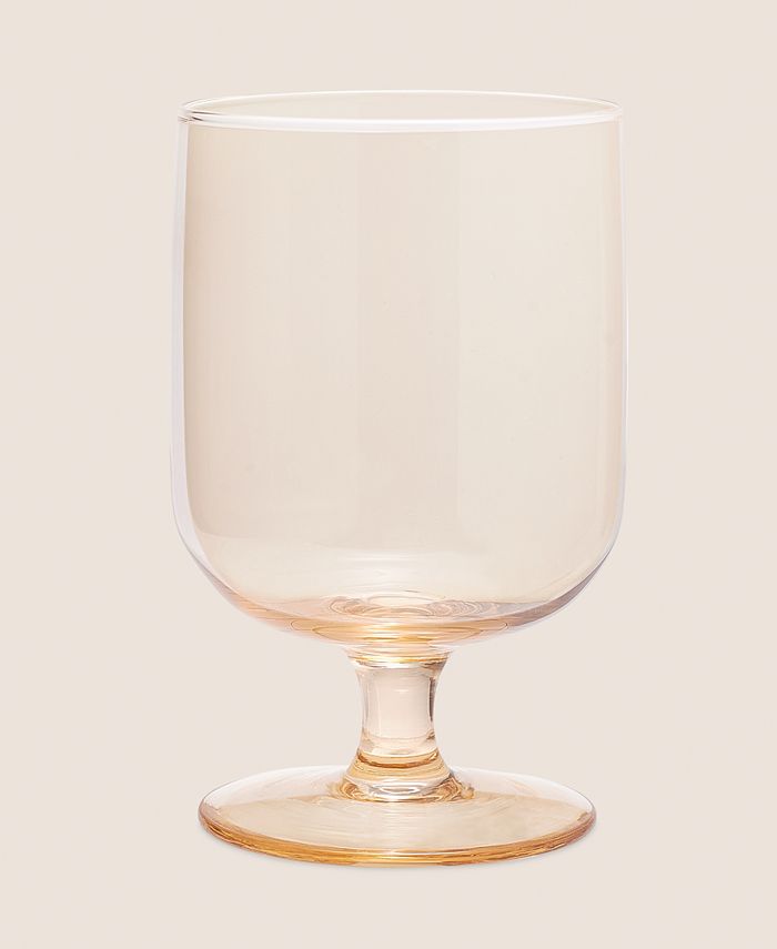 Oake Stackable Short Stem Wine Glasses, Set of 4, Created for Macy