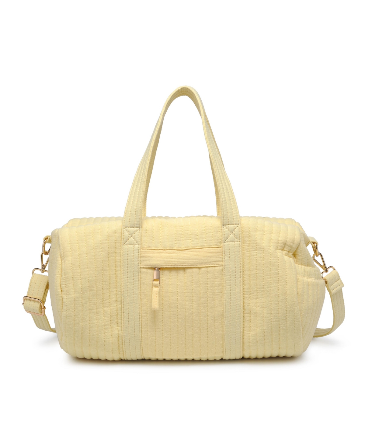 Urban Expressions Terry Duffel Bag In Buttercup