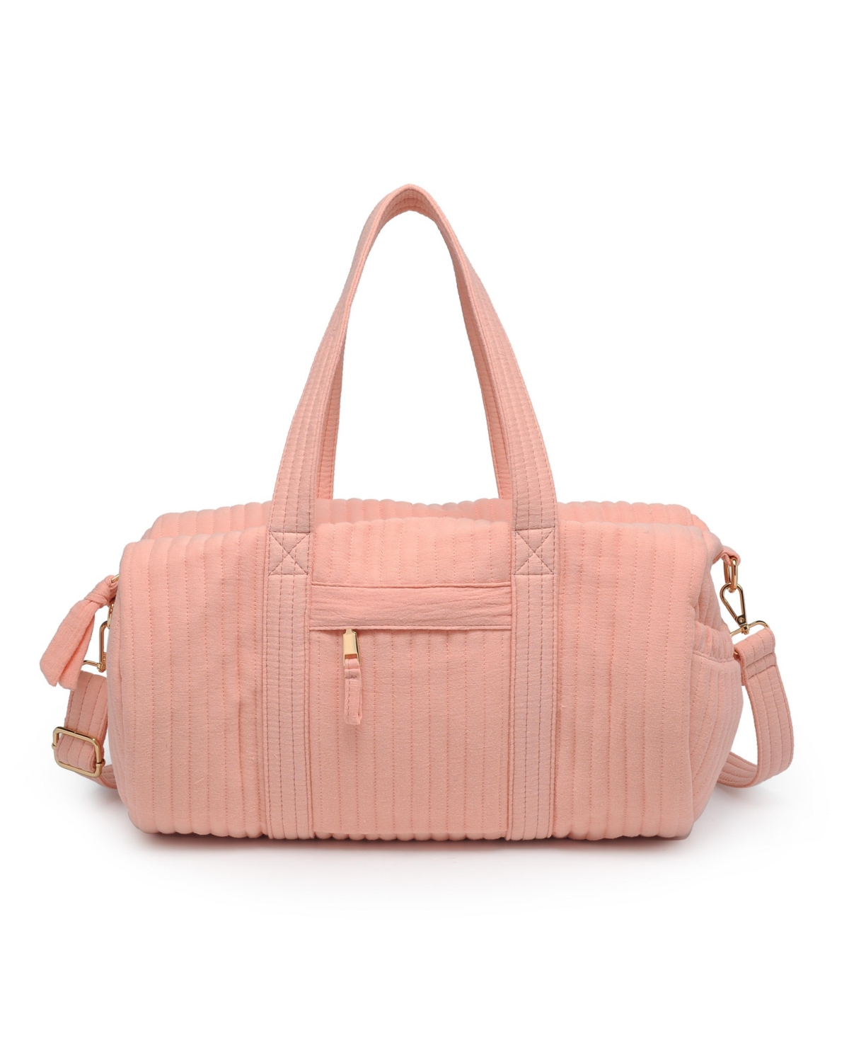 Urban Expressions Terry Duffel Bag In Rose
