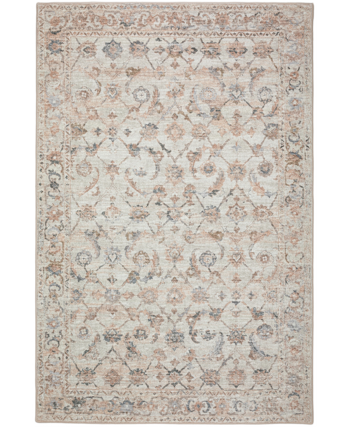 D Style Basilic Bas4 3' X 5' Area Rug In Multi