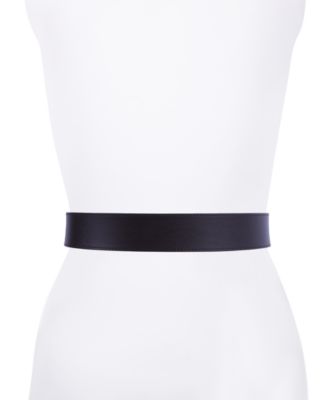 Women's Genuine Leather Logo Belt