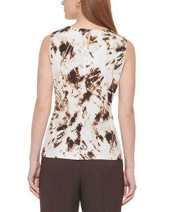 Calvin klein pleat neck cami clearance