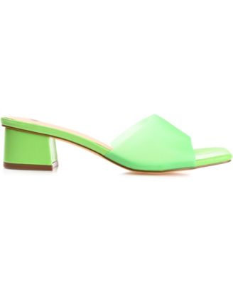 Women's Jaydin Vinyl Block Heel Sandals
