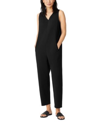 Eileen fisher v neck jumpsuit on sale