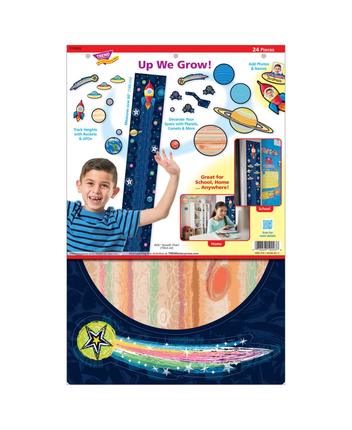 Shop Trend Enterprises Up We Grow Learning Set, 24 Pieces In Multi