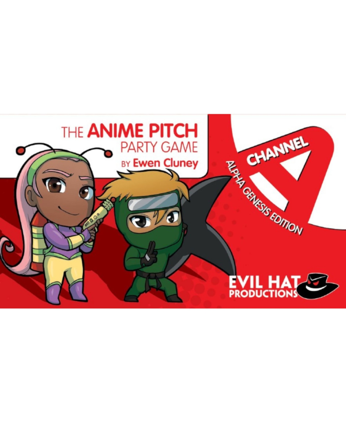 Evil Hat Productions Channel A Alpha Genesis Edition The Anime Pitch Party Game In Multi
