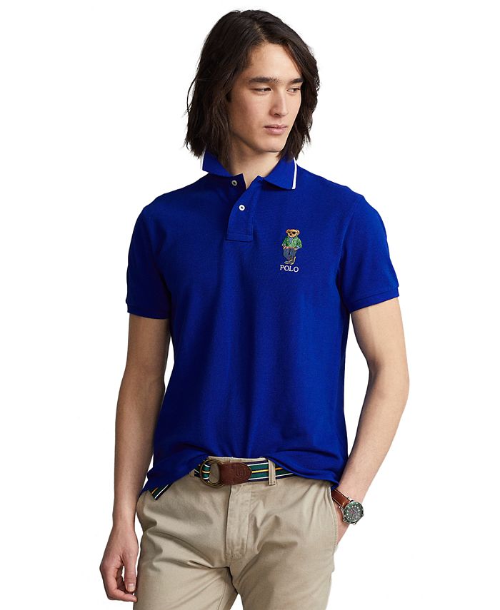 Polo Ralph Lauren Men's Classic-Fit Polo Bear Polo Shirt & Reviews - Casual  Button-Down Shirts - Men - Macy's