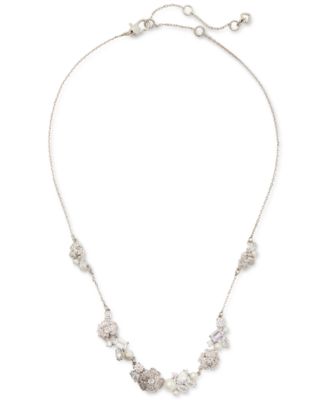 kate spade new york Silver-Tone Cubic 