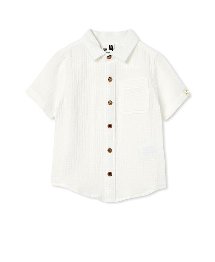COTTON ON Toddler Boys Resort Short Sleeve Shirt Macy's