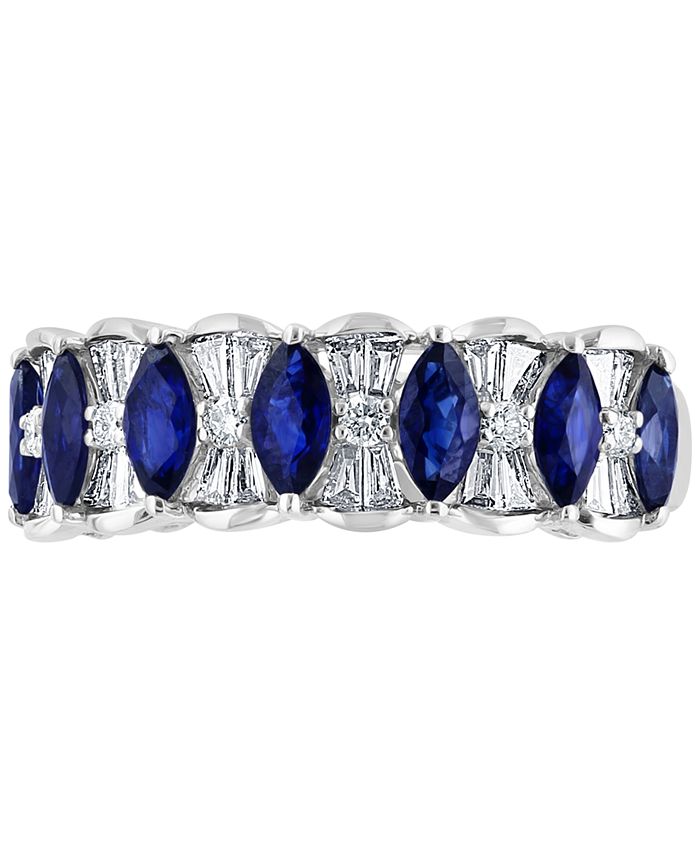 EFFY Collection EFFY® Sapphire (1-1/2 ct. t.w.) & Diamond (3/8 ct. t.w ...