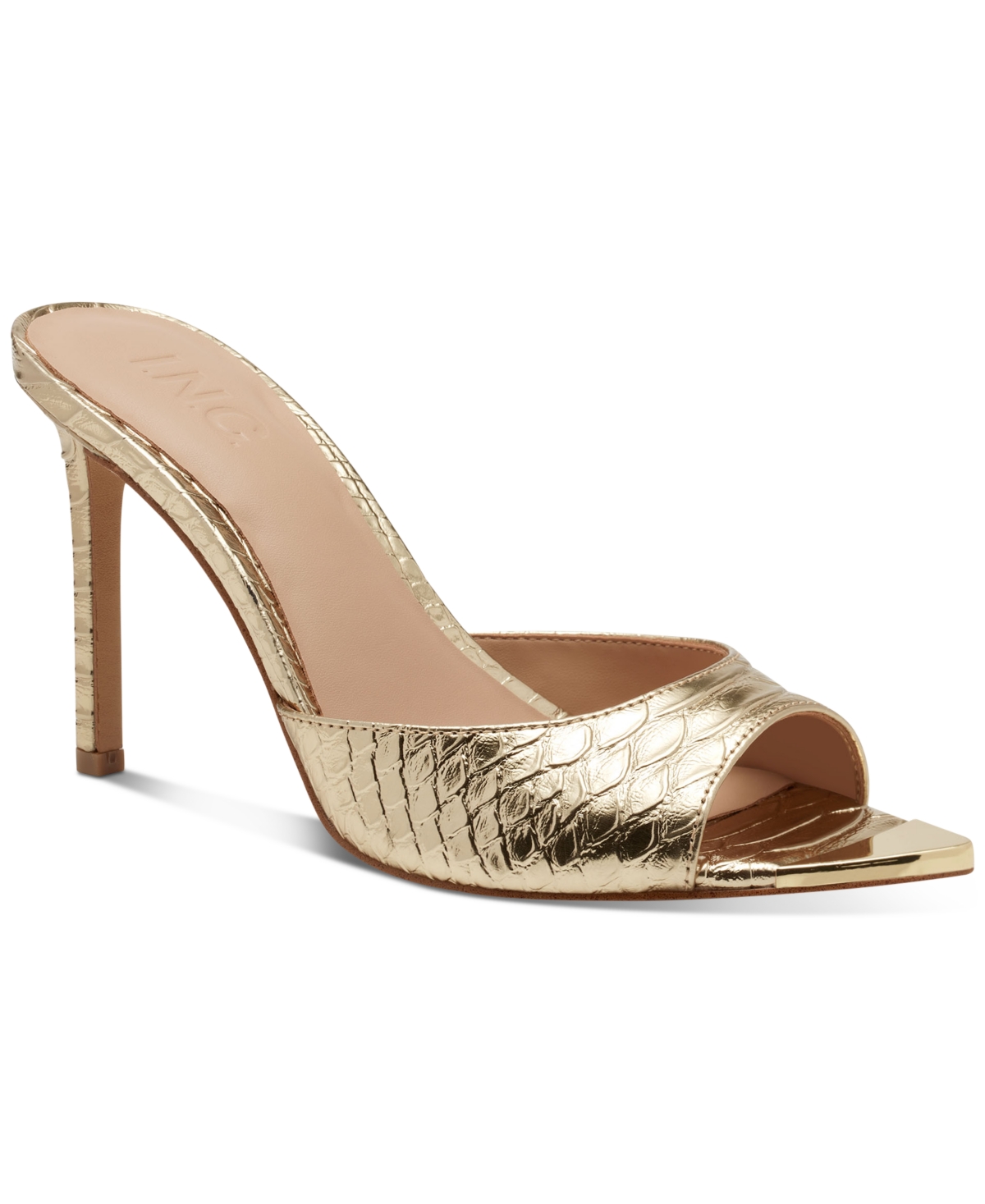 Inc International Concepts Amra Dress Slide Sandals, Created For Macy's