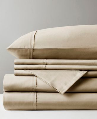 800 Thread Count Cotton Blend Sateen 6-Pc. Sheet Set, Queen