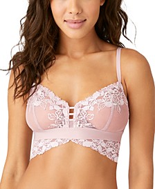 Women's Opening Act Lacey Sheer Lingerie Bralette 910227
