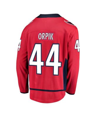 Men's Brooks Orpik Red Washington Capitals Breakaway Home Player Jersey