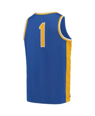 Men's #1 Royal Pitt Panthers Team Replica Basketball Jersey