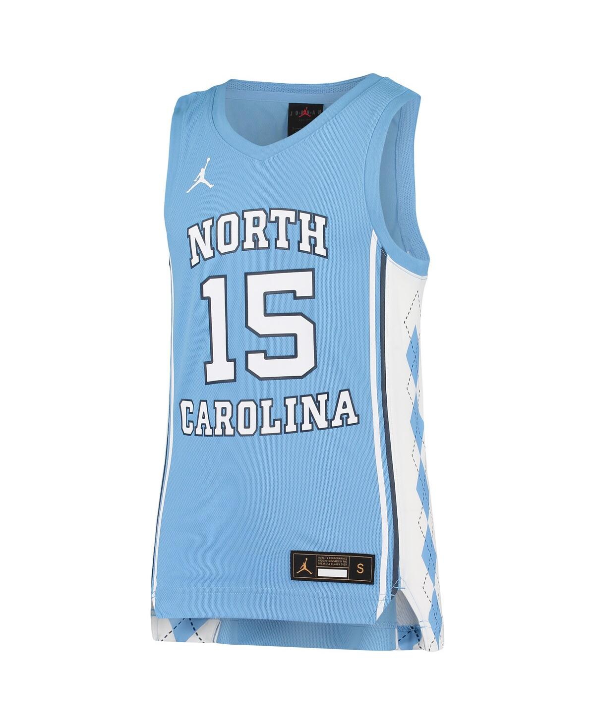 Big Boys Jordan Vince CarterNorth Carolina Tar Heels Team Replica Basketball Jersey - Carolina Blue