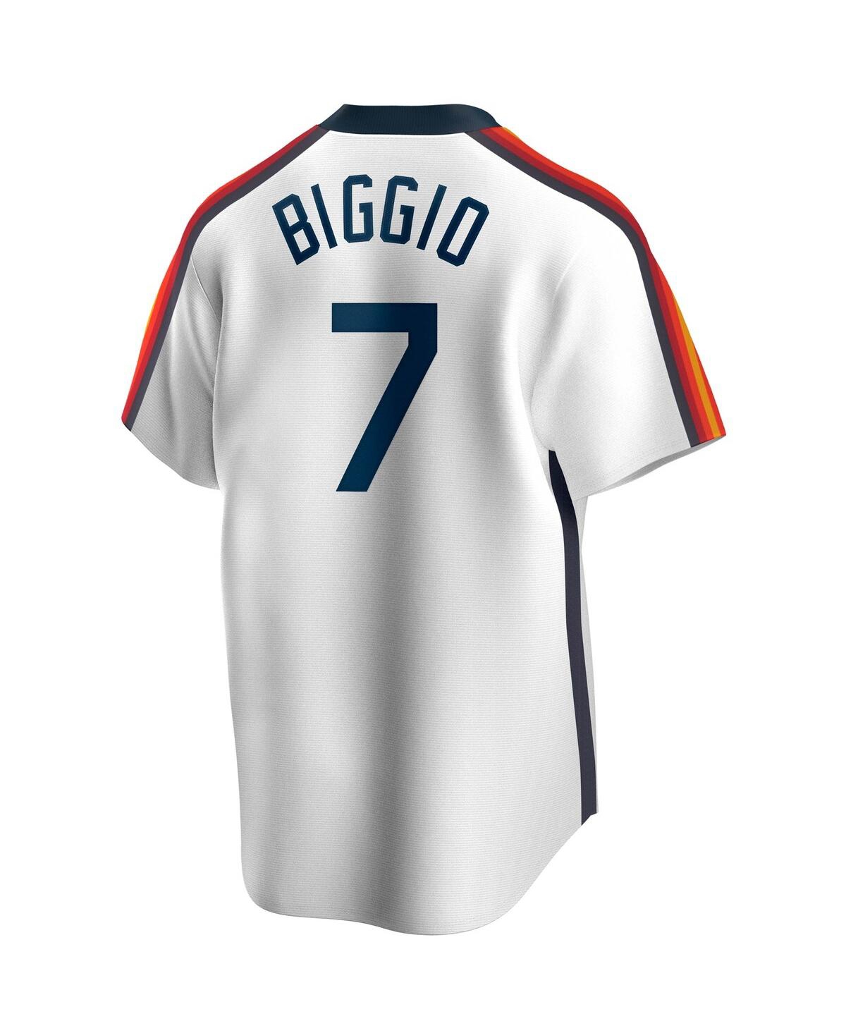 Men's Nike Craig BiggioHouston Astros Home Cooperstown Collection Logo Player Jersey - White