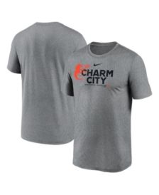 Men's Nike Orange Baltimore Orioles Swoosh Town Performance T-Shirt