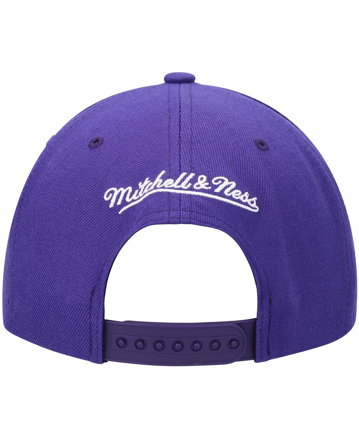 Shop Mitchell & Ness Men's  Purple Phoenix Suns Hardwood Classics Team Ground 2.0 Snapback Hat