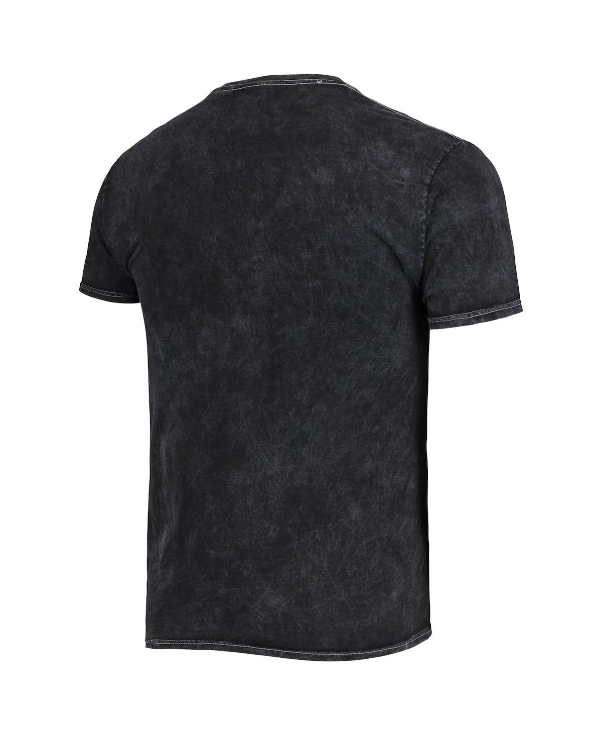 Mitchell & Ness Men's  Black Colorado Rapids Since '96 Mineral Wash T-shirt In Black