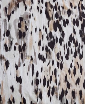 Abstract Leopard 3 Piece Comforter Set, Full/Queen