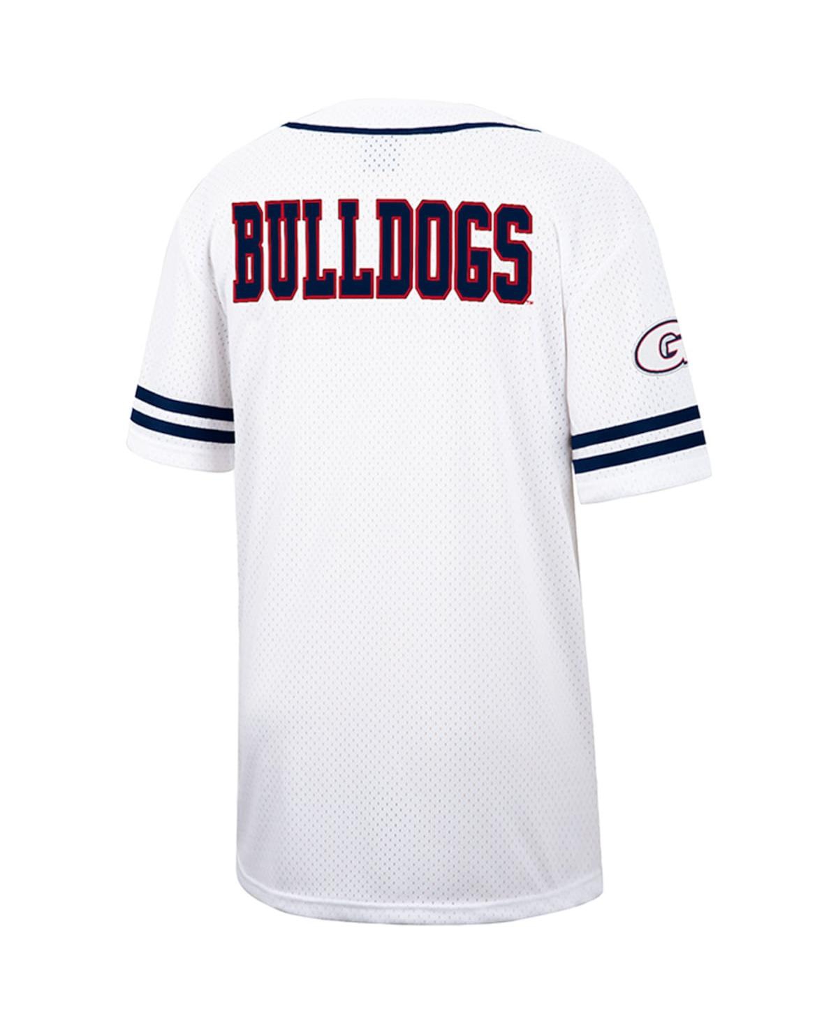 Men's Colosseumand Navy Gonzaga Bulldogs Free Spirited Baseball Jersey - White, Navy