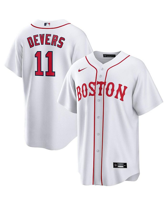 Nike Men's Rafael Devers White Boston Red Sox 2021 Patriots' Day ...