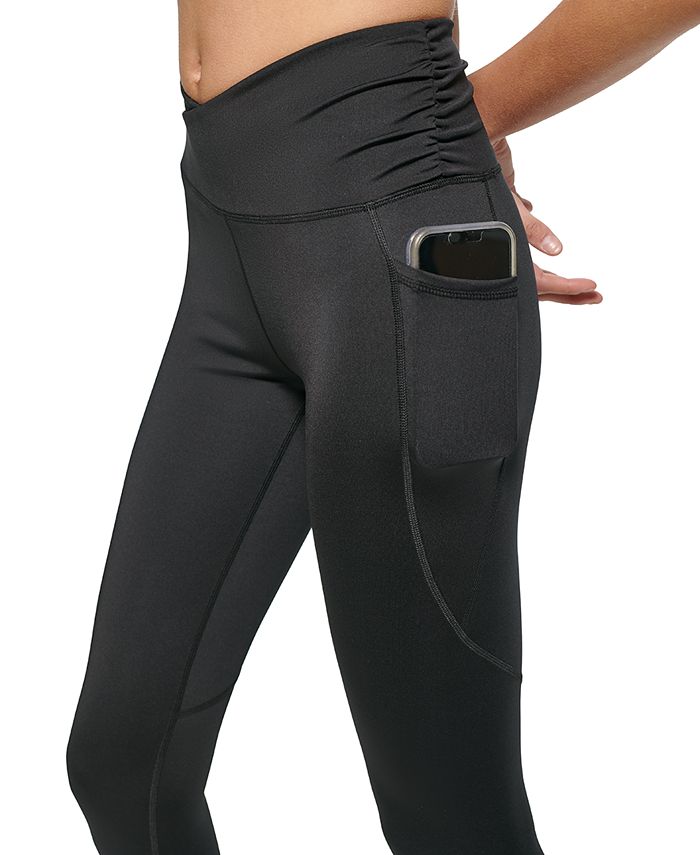 DKNY Printed High-Waist 7/8 Leggings - Macy's  Performance leggings, Women  pants size chart, Printed leggings