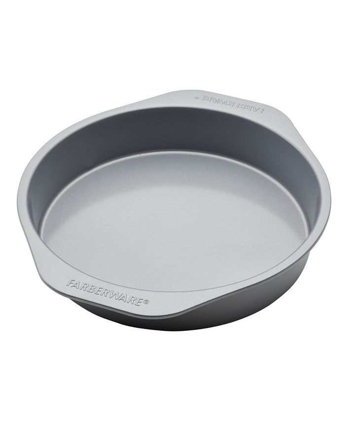Farberware GoldenBake Bakeware Nonstick Round Cake Pan Set, 2Piece, Gray Macy's