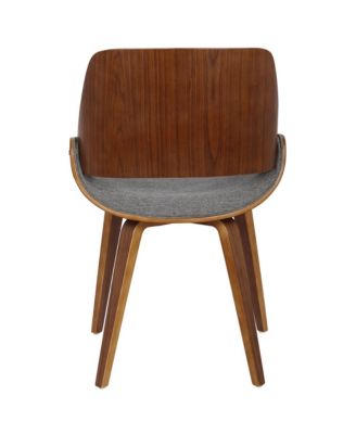 Fabrizzi Mid-Century Modern Dining Accent Chair Fabric
