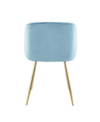 Fran Contemporary Chair, 2 Piece Set