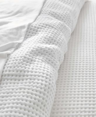 Mills Waffle Classic 3-Pc. Duvet Cover Set, Full/Queen