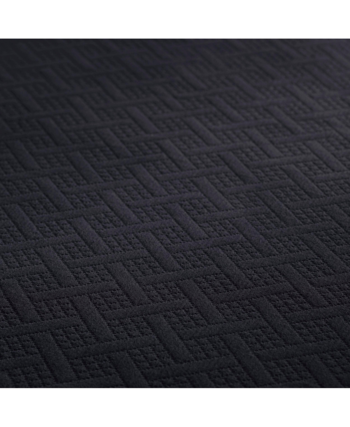 Superior Closeout!  100% Cotton Basketweave Matelasse All-season 3-piece Coverlet Set, Queen In Blue